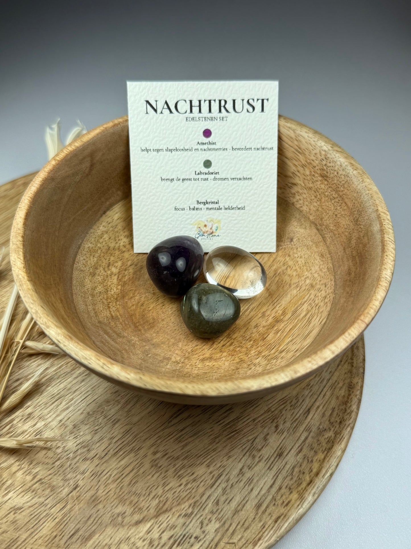 Nachtrust edelstenen set