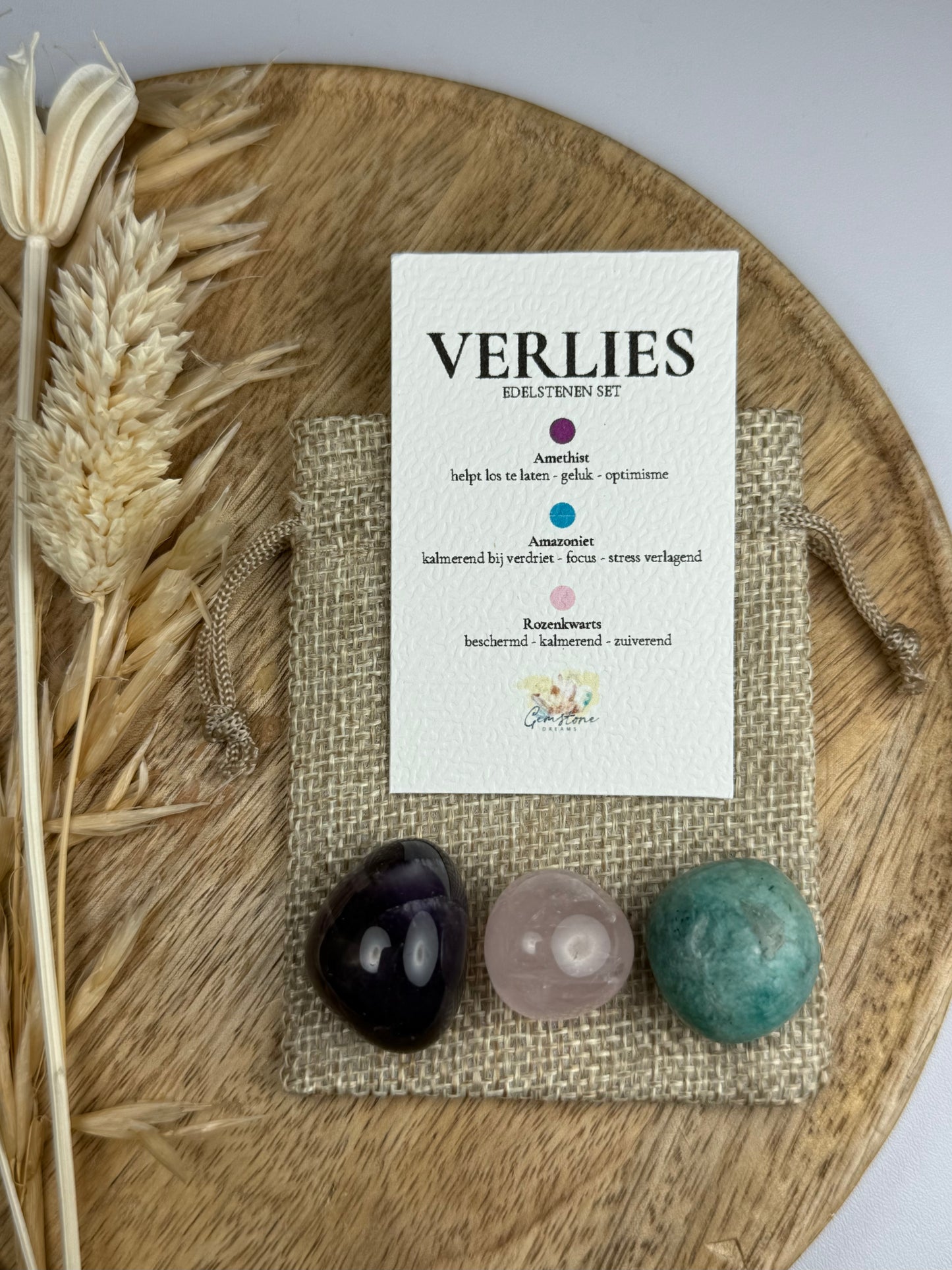 Verlies edelstenen set