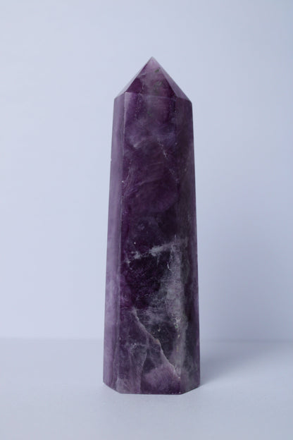 Purple Fluorite Tower