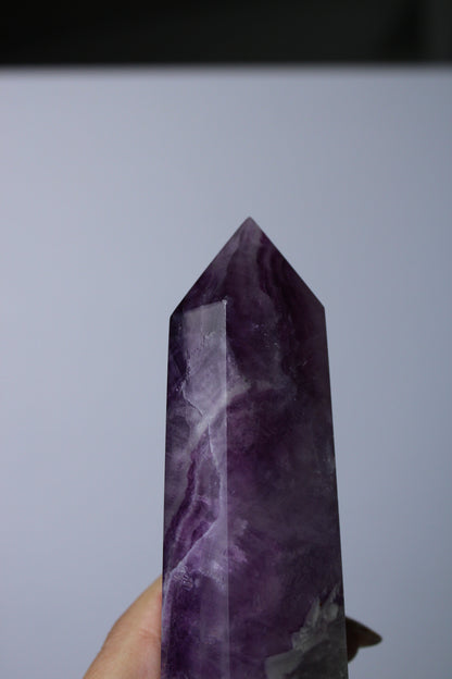 Purple Fluorite Tower