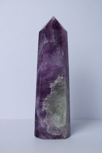 Purple Fluorite Tower