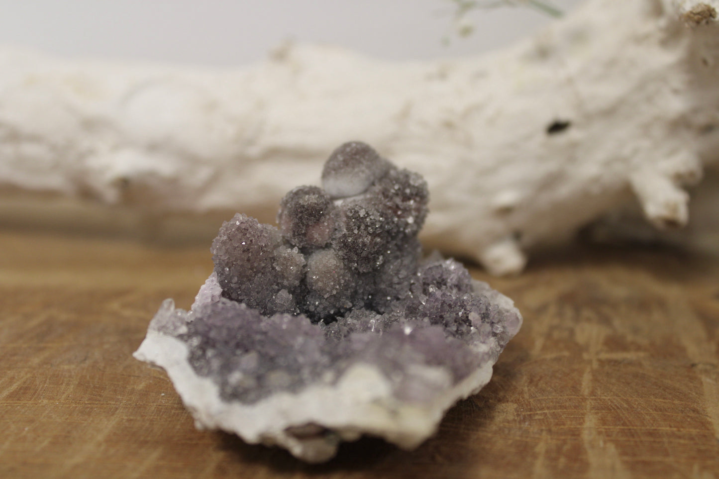 Blüten-Amethyst-Cluster