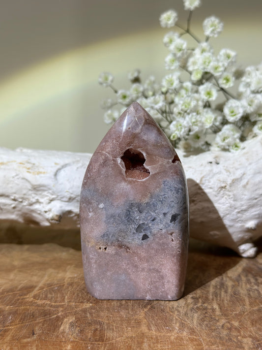 Pink amethyst flame