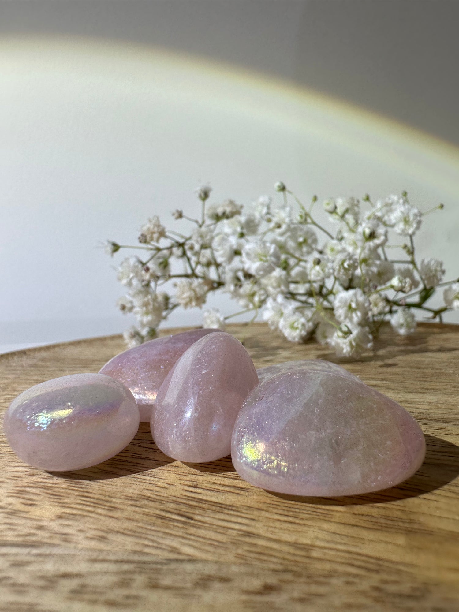 Angel aura rozenkwarts - Gemstone Dreams