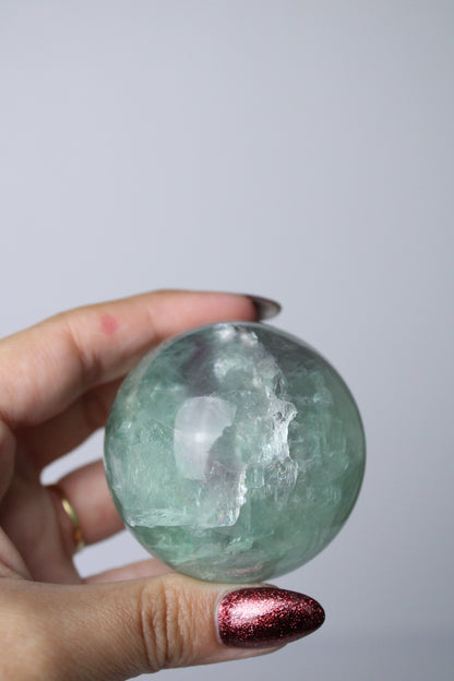 Rainbow Fluorite Sphere