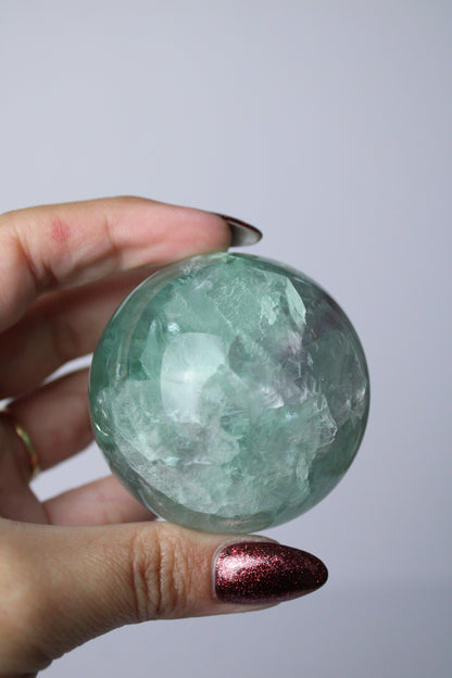 Rainbow Fluorite Sphere