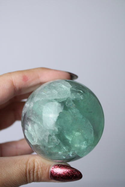 Rainbow Fluorite Sphere