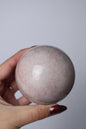 Pink amethyst sphere