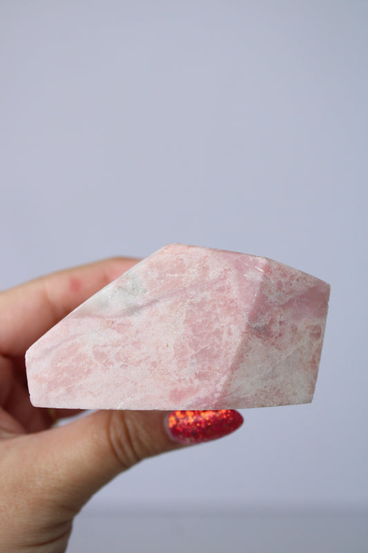 Roze opaal freeform - Gemstone Dreams