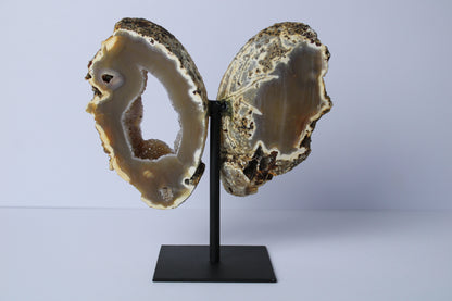 Agate butterfly on stand