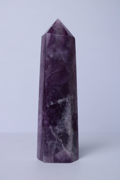 Purple Fluorite Tower