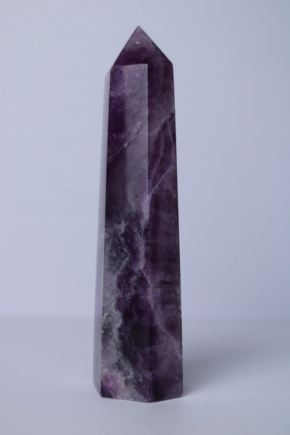 Purple Fluorite Tower