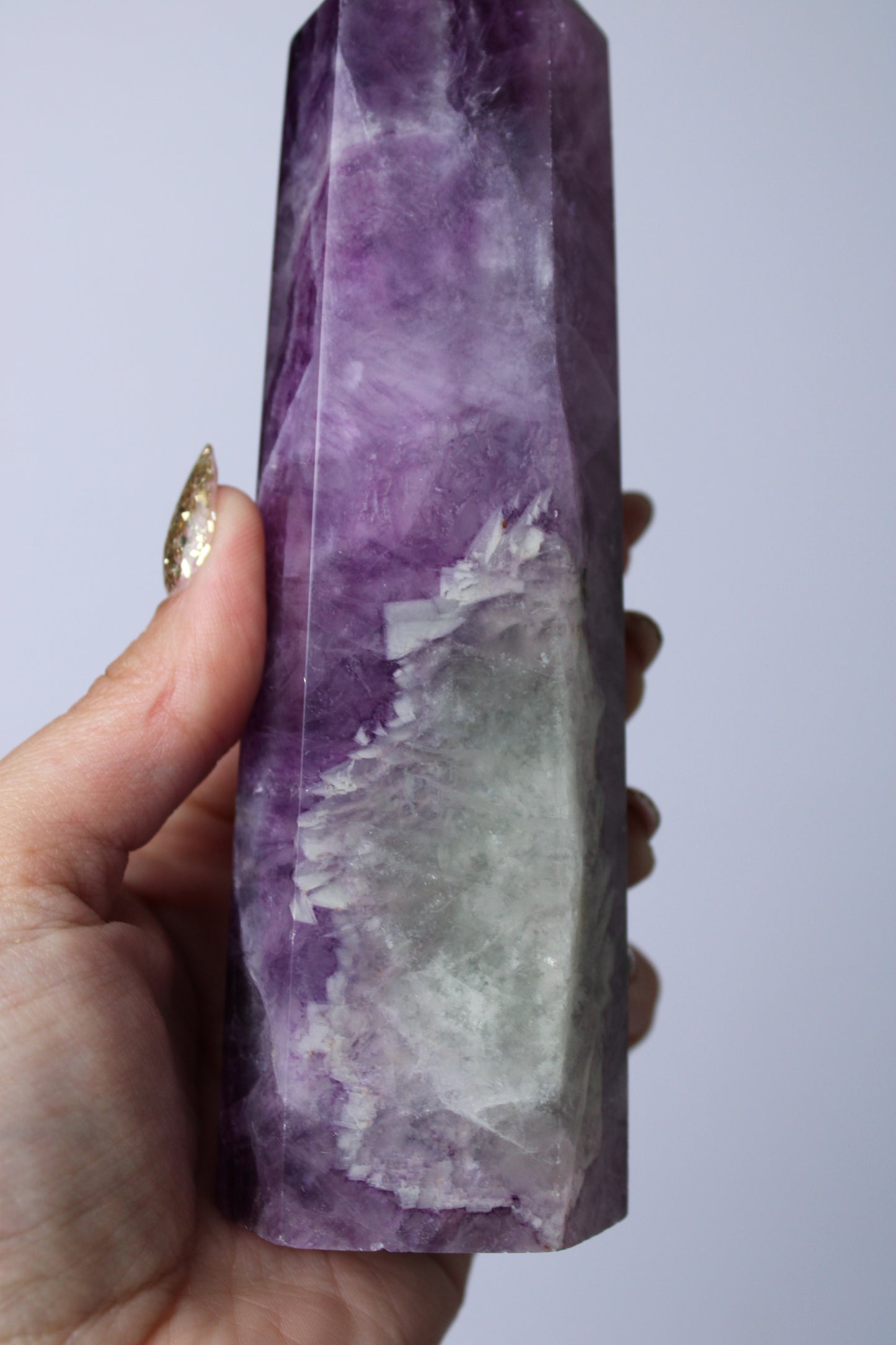 Purple Fluorite Tower