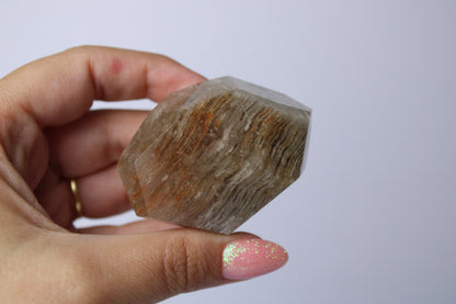 Lodolite/guarden quartz freeform